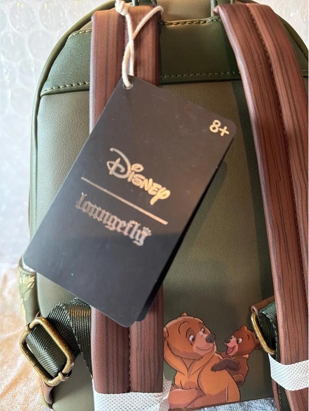 Loungefly Disney Brother Bear Koda & Kenai Mini Backpack NWT